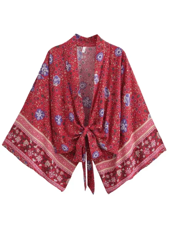 kimono vintage court blossom