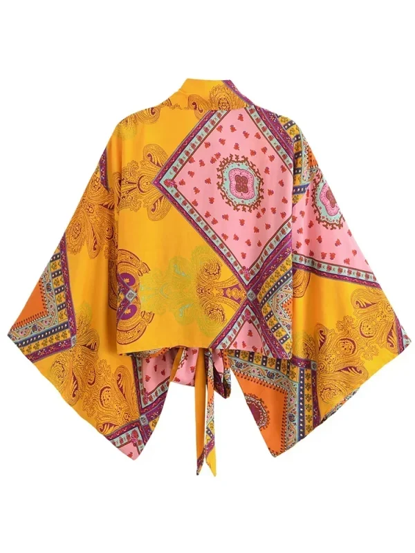 kimono vintage court orientale