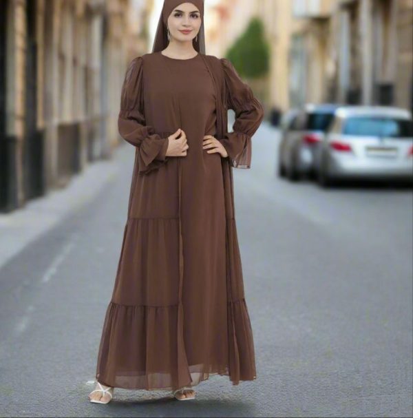ensemble kimono abaya évasé