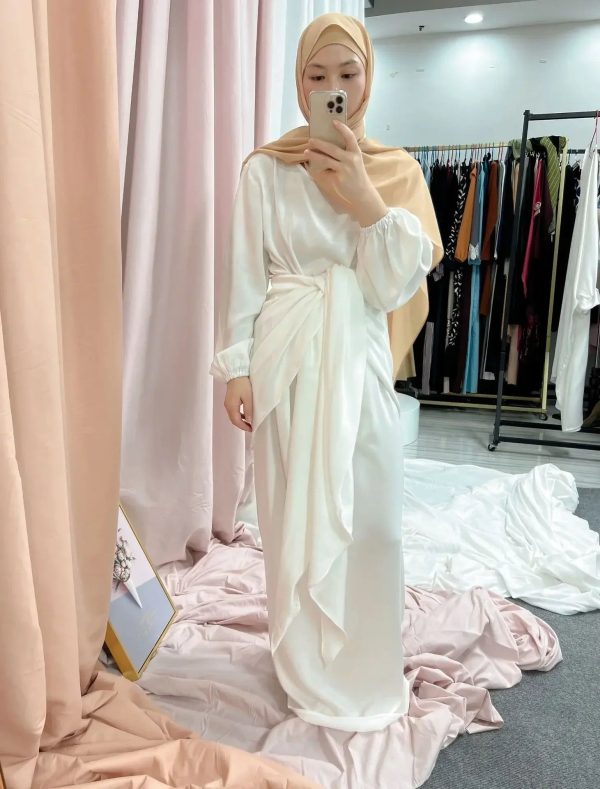kimono abaya de cérémonie minimaliste