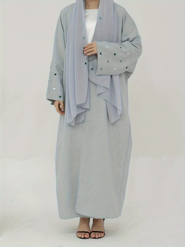 kimono abaya léger en lin