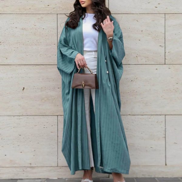 kimono abaya manche chauve-souris