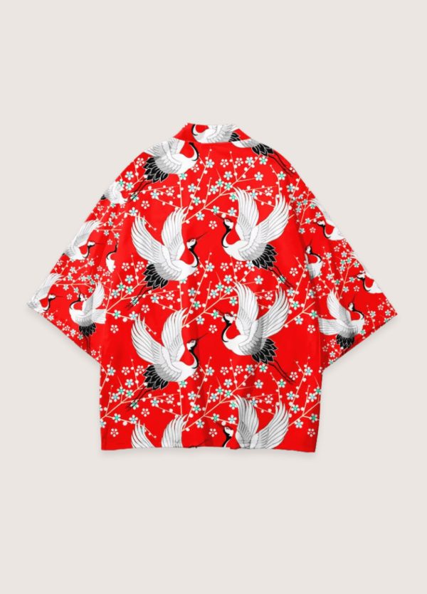 kimono japonais Tsuru