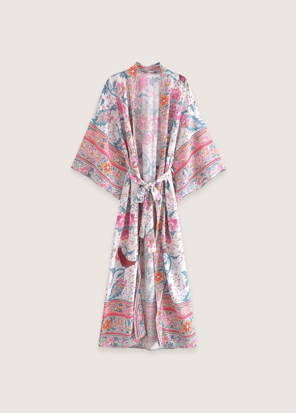 kimono long boheme oriental