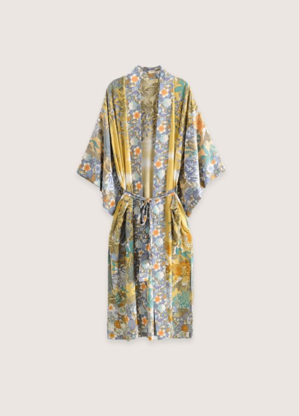 kimono long style japonais